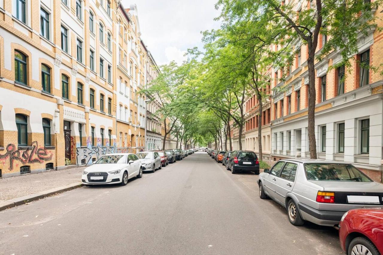 Super Zentrale, Gemuetliche Wohnung Mit Balkon Leipzig Exterior foto