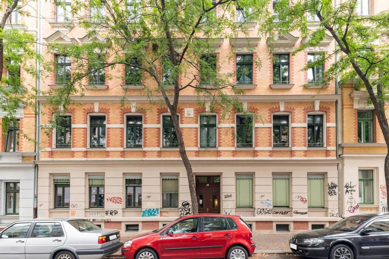 Super Zentrale, Gemuetliche Wohnung Mit Balkon Leipzig Exterior foto